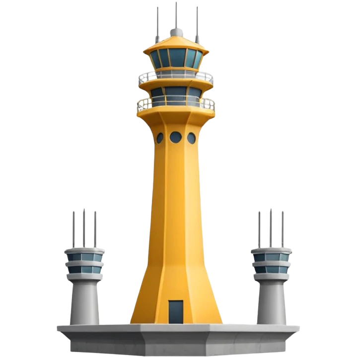 air traffic control tower emoji