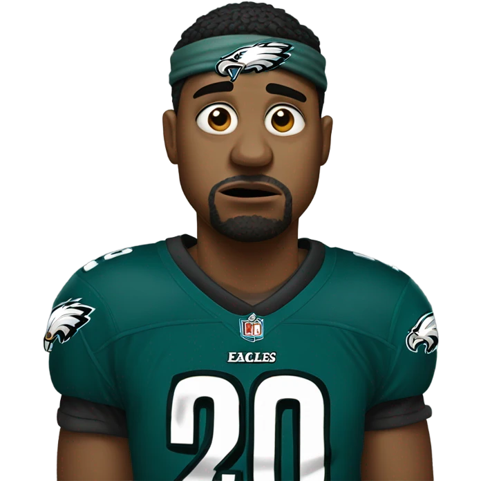 Eagles fan crying emoji