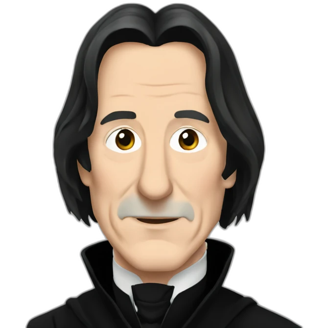 elegant severus snape alan rickman emoji