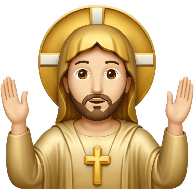 Touchdown Jesus  emoji