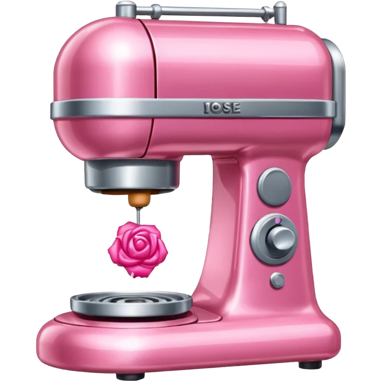 machine a coudre couleur rose bonbon  emoji