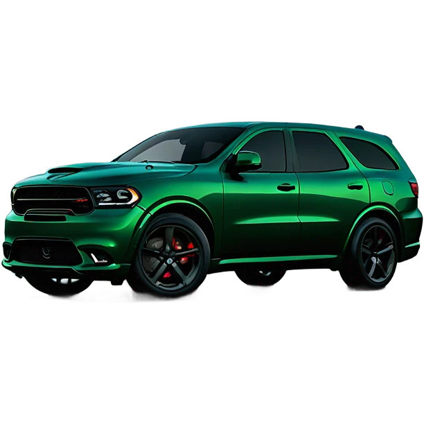 Dodge Durango srt 2024 dark green emoji
