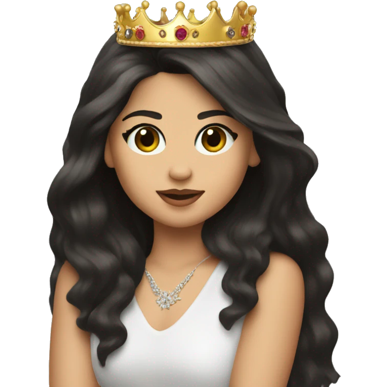 selena gomez with crown emoji