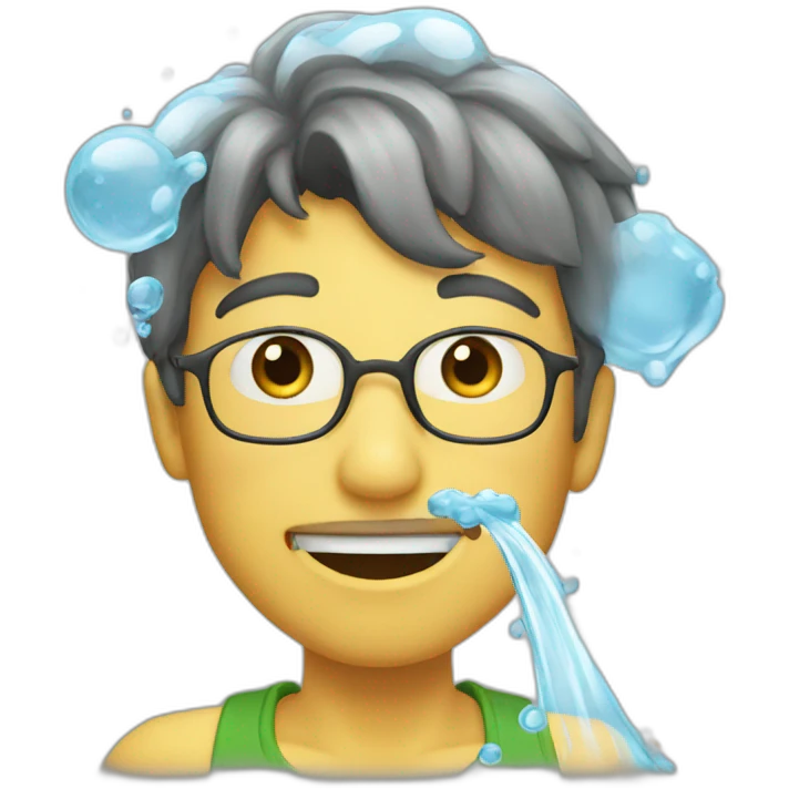 H2o at home emoji