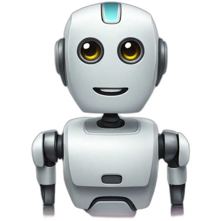 Lovely robot emoji