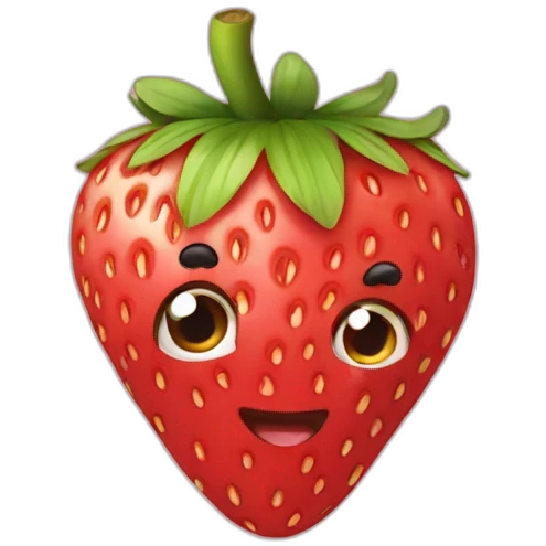 Strawberry emoji