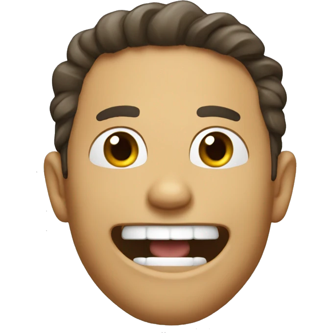 Laughing huk emoji