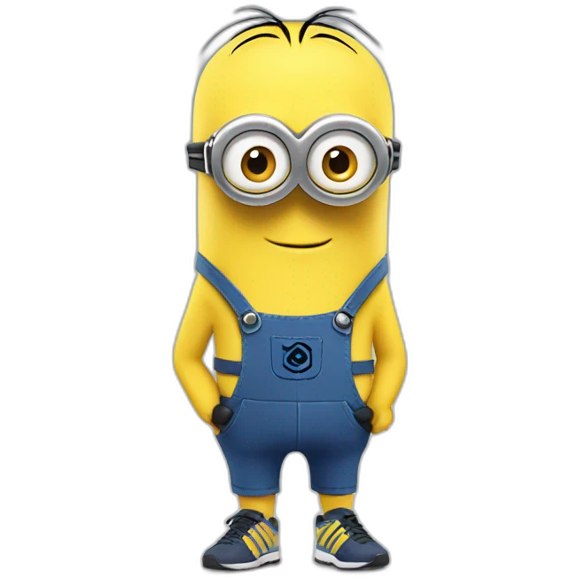 minion in sport clothing emoji