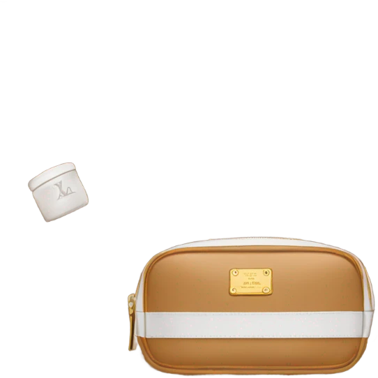 Louis Vuitton cosmetic bag  emoji