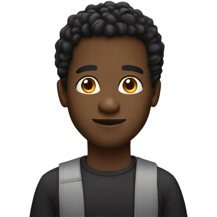 Black guy emoji