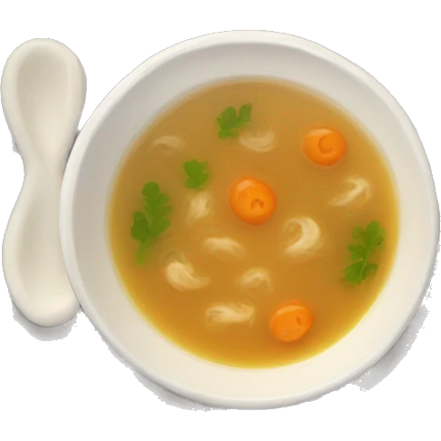 Soup broth  emoji