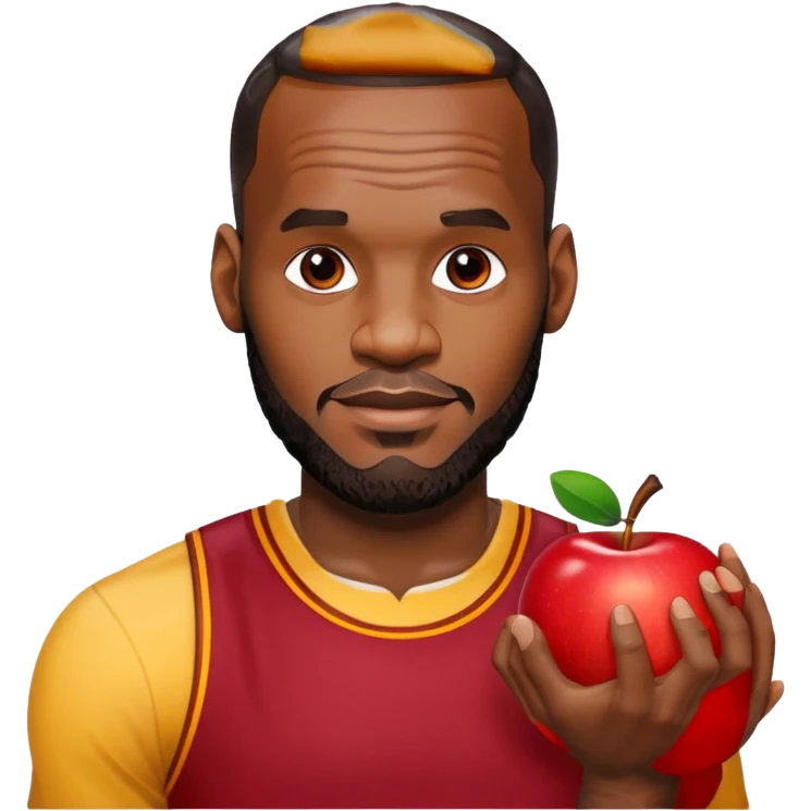 lebron james apple emoji emoji