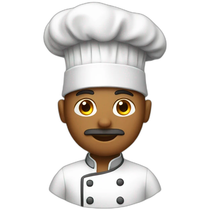 heard chef emoji