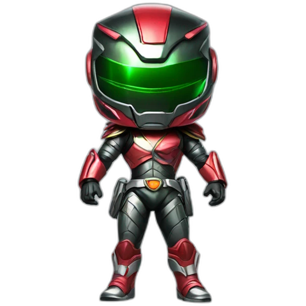 cyberpunk power ranger emoji