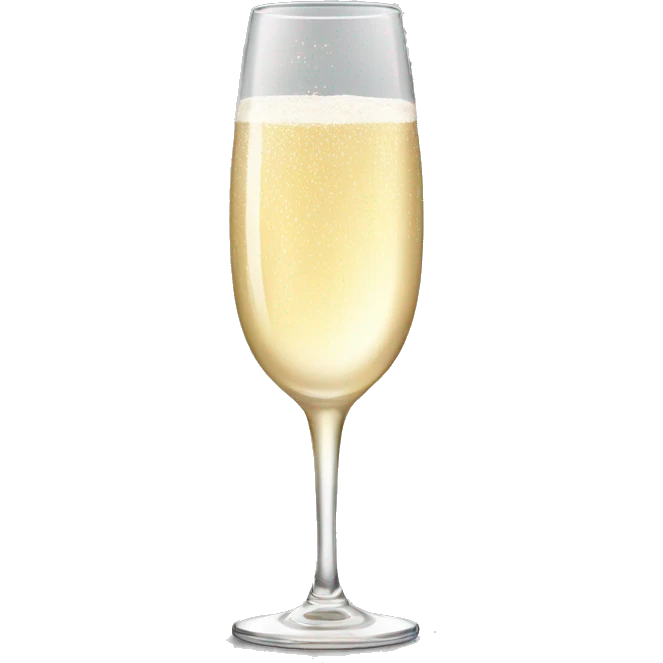 Champagne glass  emoji
