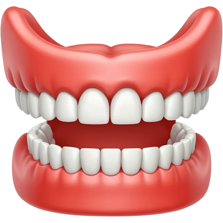 Denture cute  emoji