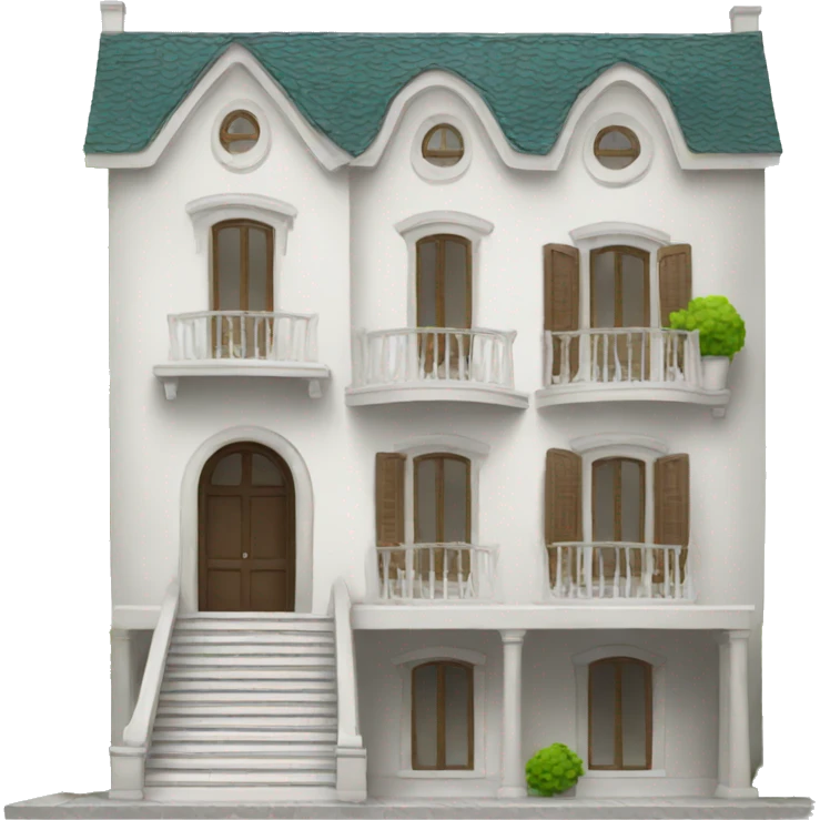 white villa emoji