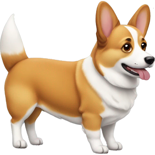 corgi dog emoji