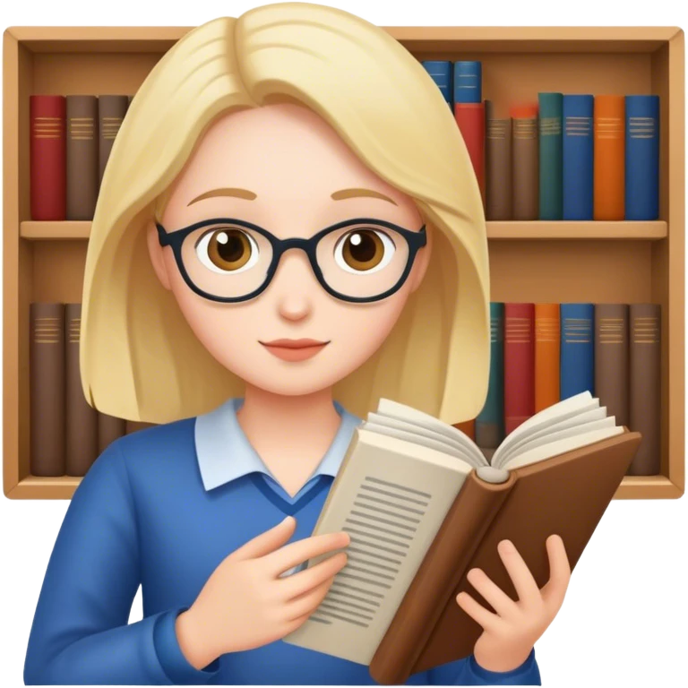 person learning french emoji