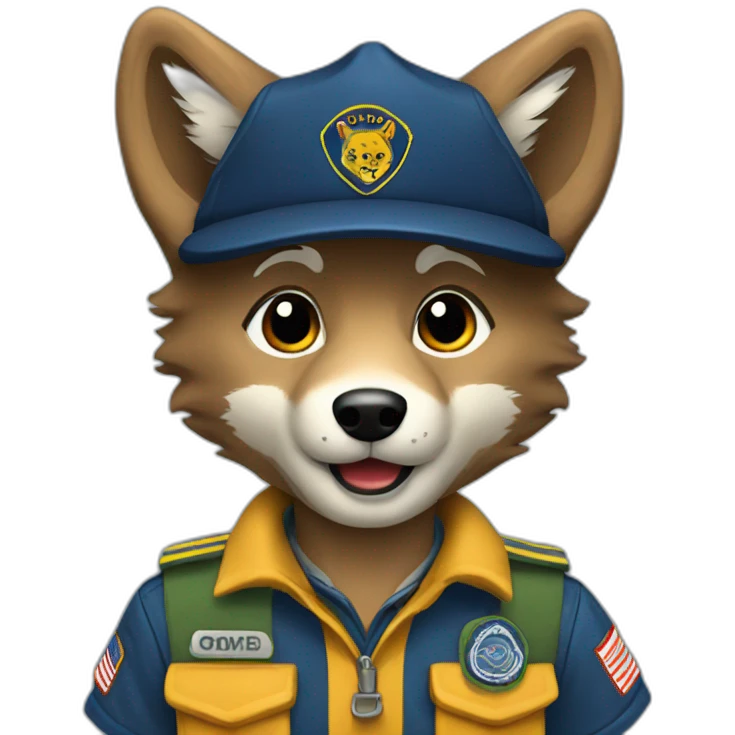 Wolf cub scout emoji
