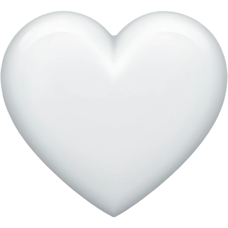 white heart emoji
