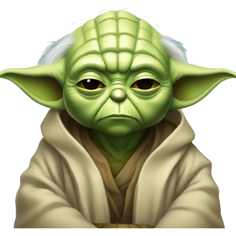 master yoda sleepy emoji