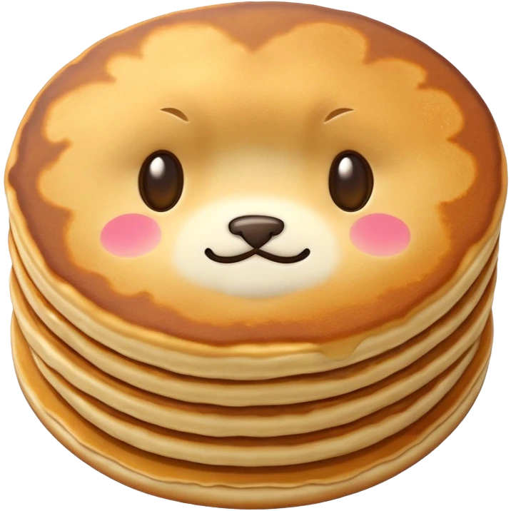 Japanese pancake emoji
