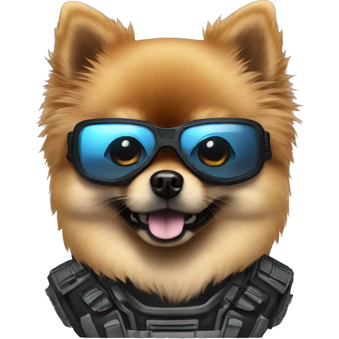 terminator pomeranian emoji