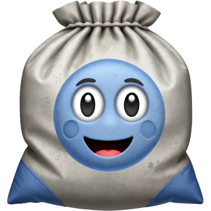 cement bag with dust emoji