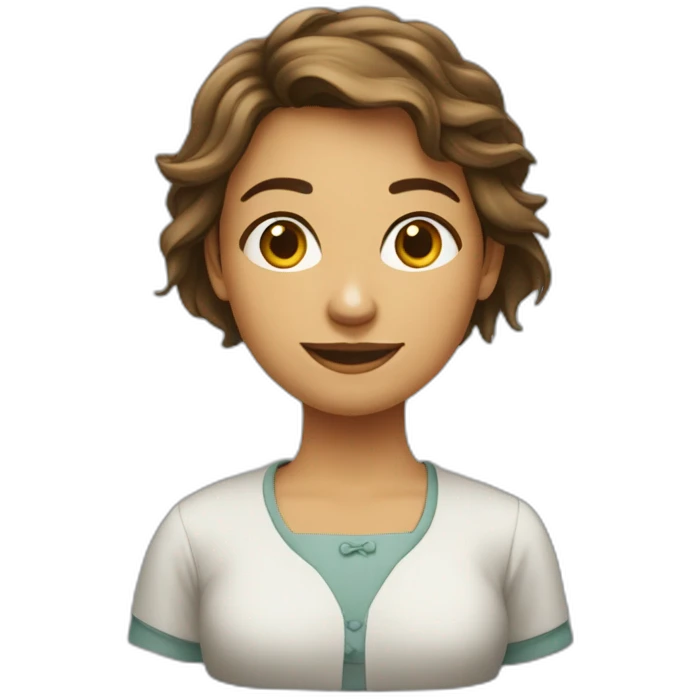 Fille mélanger avec gars emoji