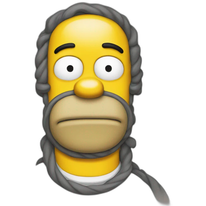 Homer simpson emoji