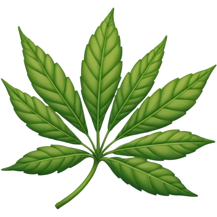 Hoja de mariguana emoji