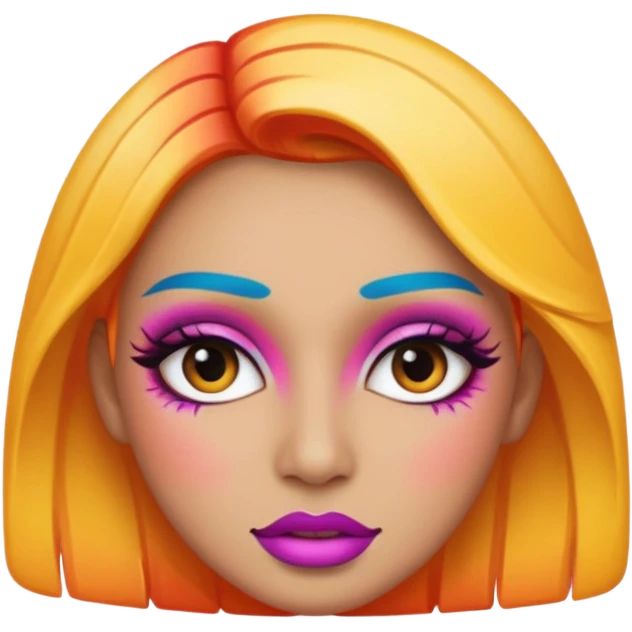 face makeup emoji