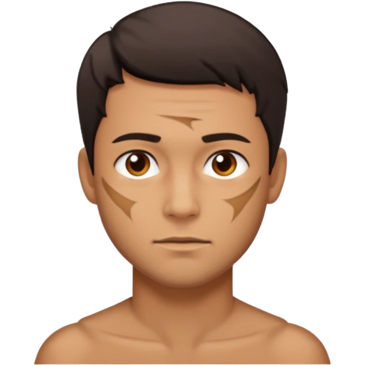 Scar face  emoji