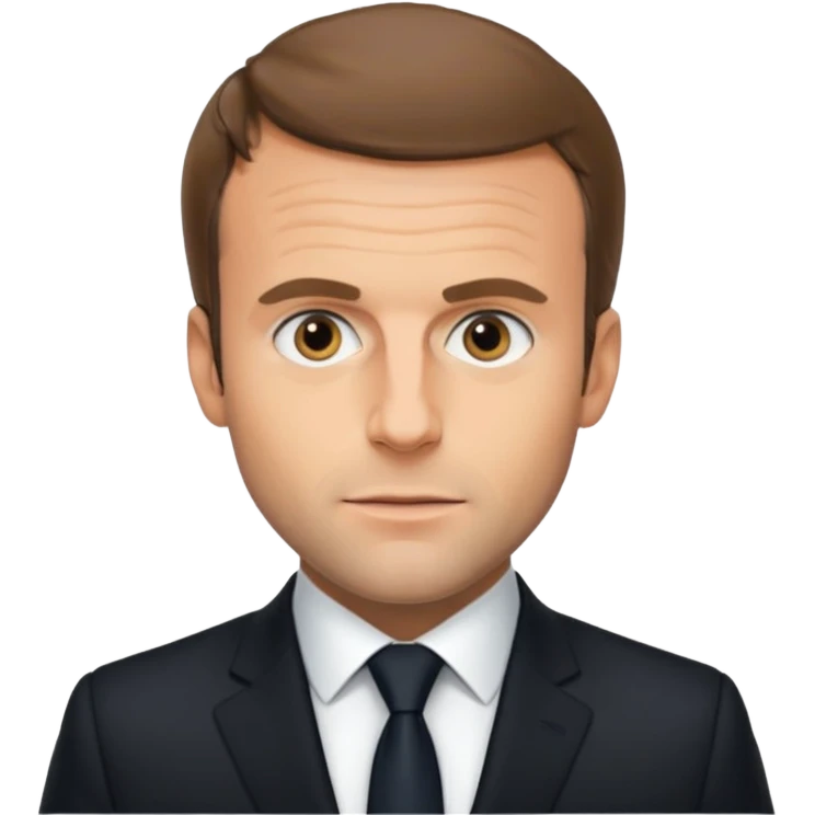 Emmanuel Macron emoji