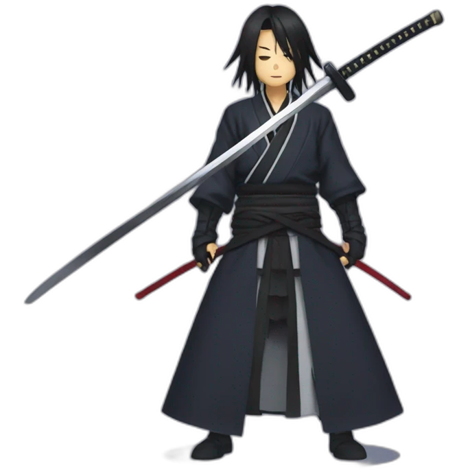 Akame from the anime killer Akame with a katana emoji