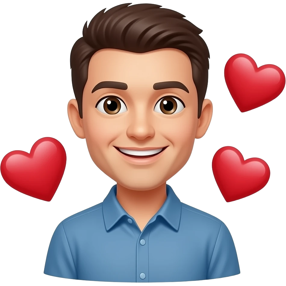 Smiling Face with 3 Hearts emoji