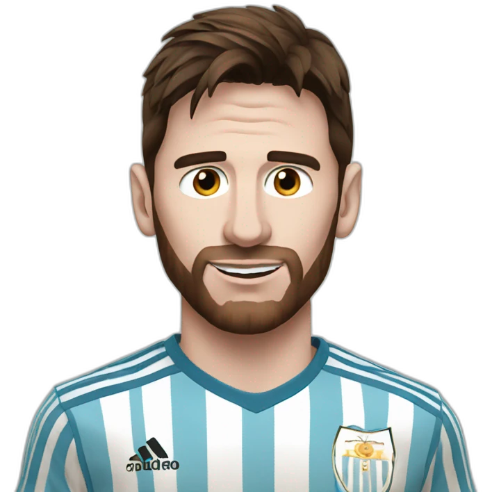 messi argentina emoji