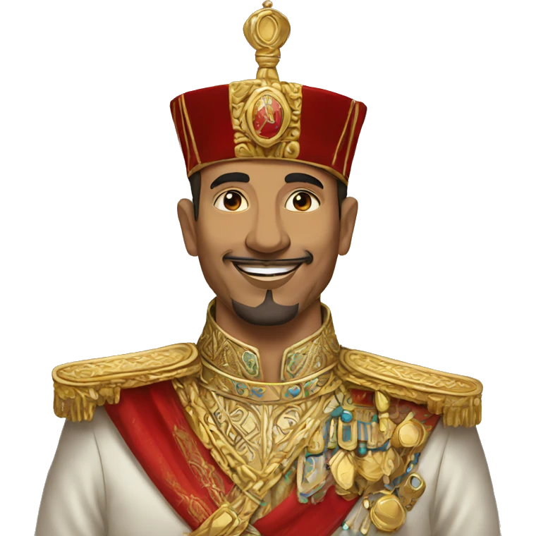 King of Morocco emoji
