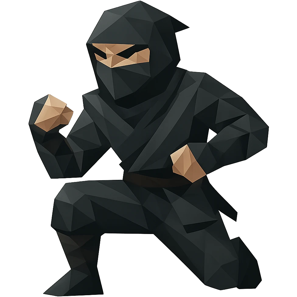 masked ninja emoji