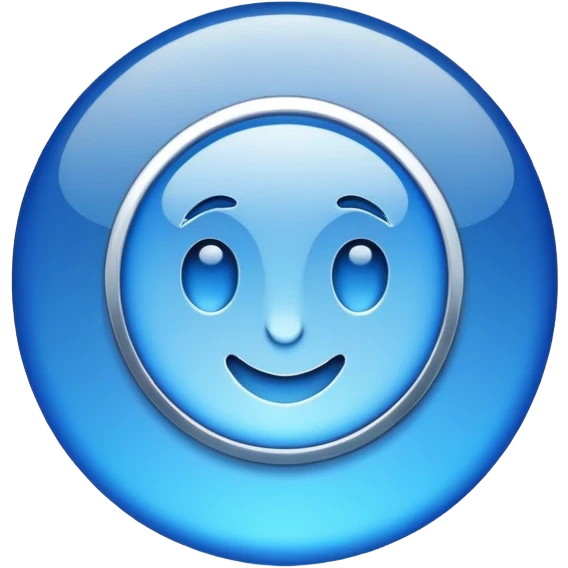 Blue tick  emoji