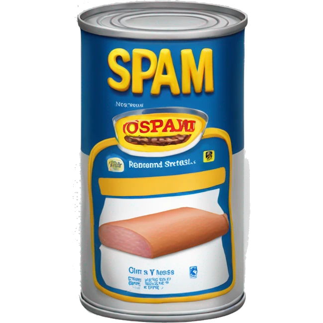 a rectangular can of spam emoji