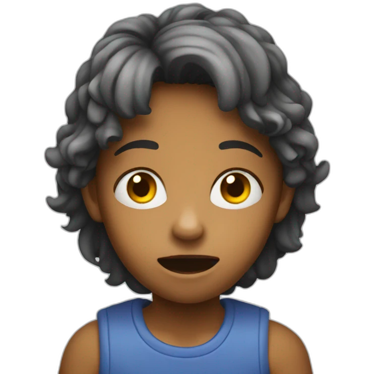 annoying child emoji