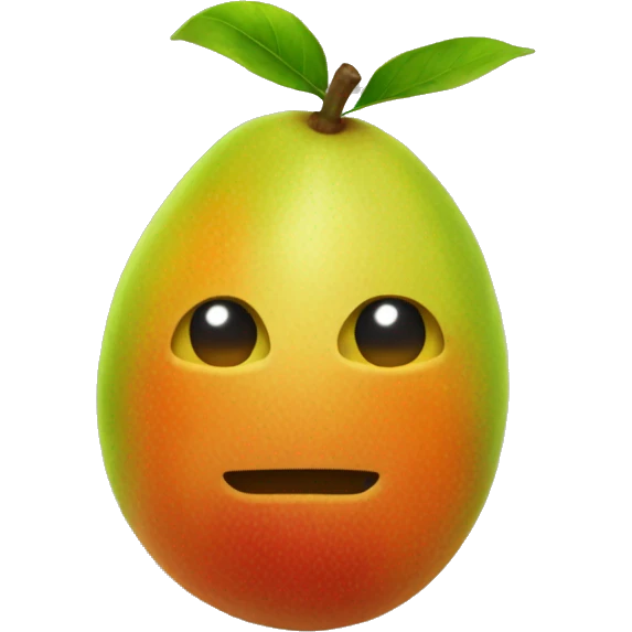 Kaki fruit  emoji