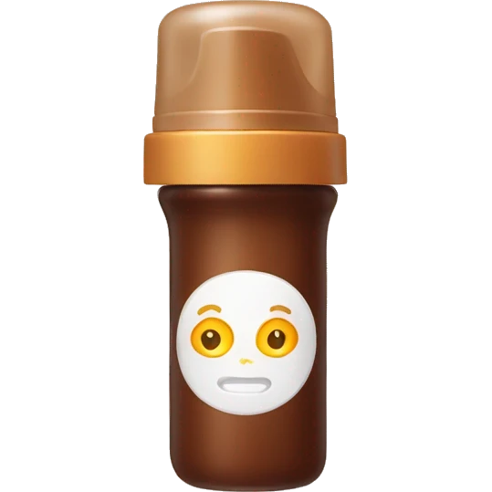 hair mousse in a bottle emoji