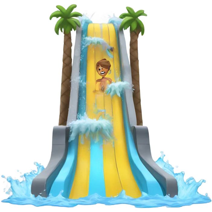 Water slide emoji