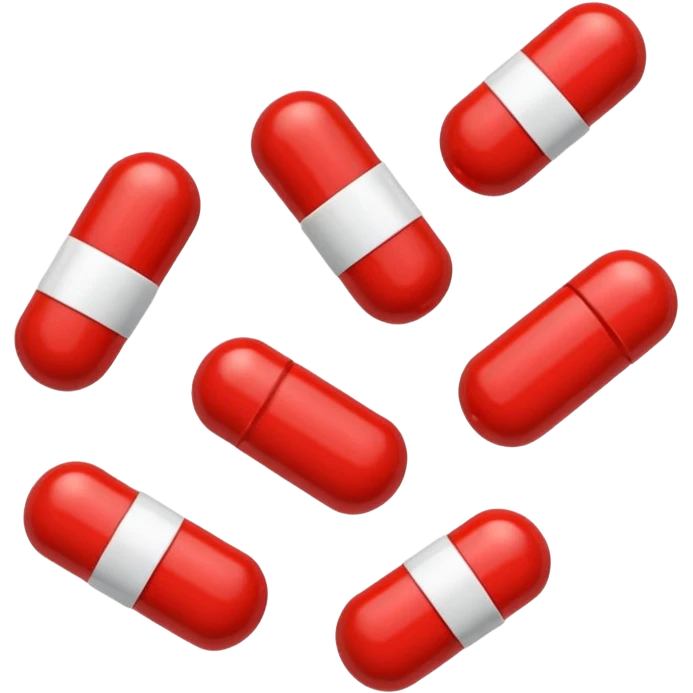 red medicines emoji