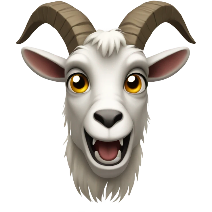 Mad goat emoji
