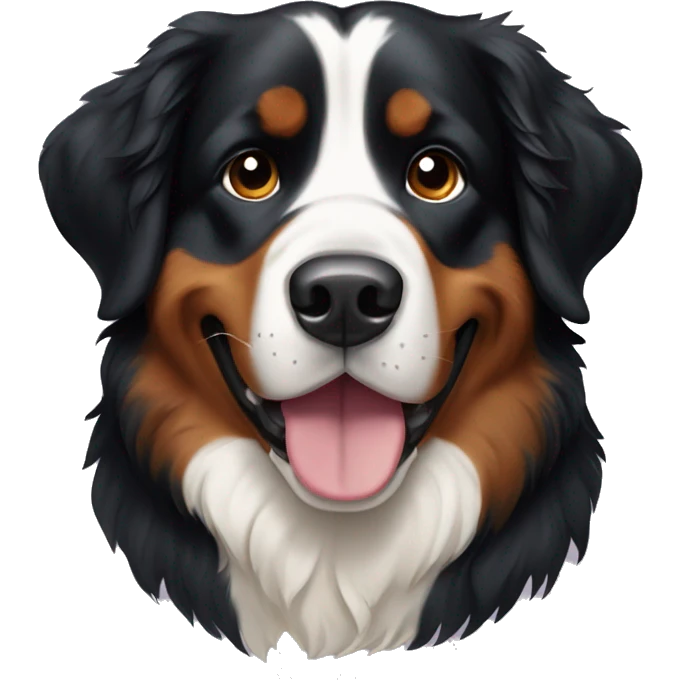 Bernese mountain dog emoji