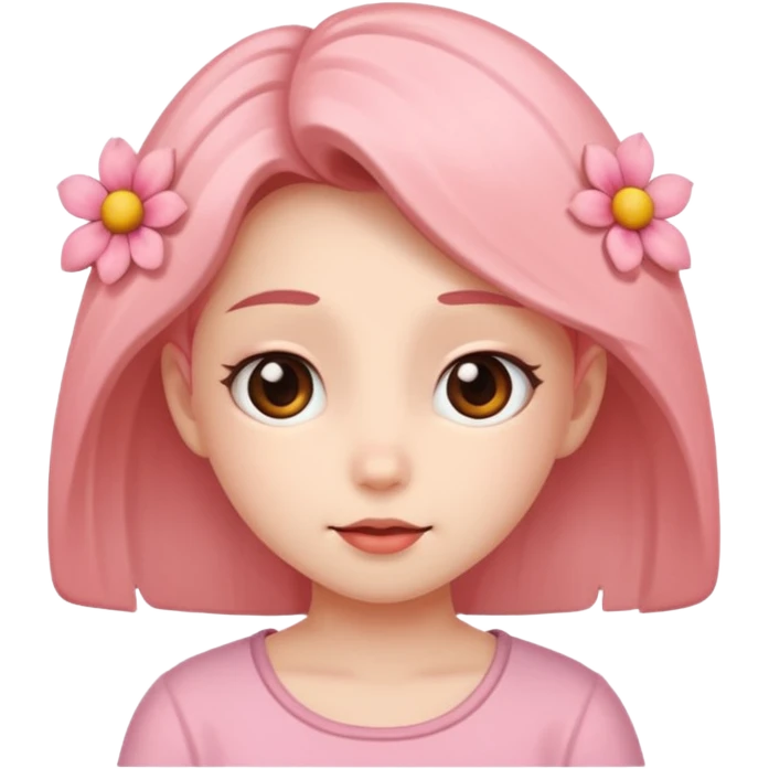 i want from powerpuff girls the blossom with this 🥹 expression emoji